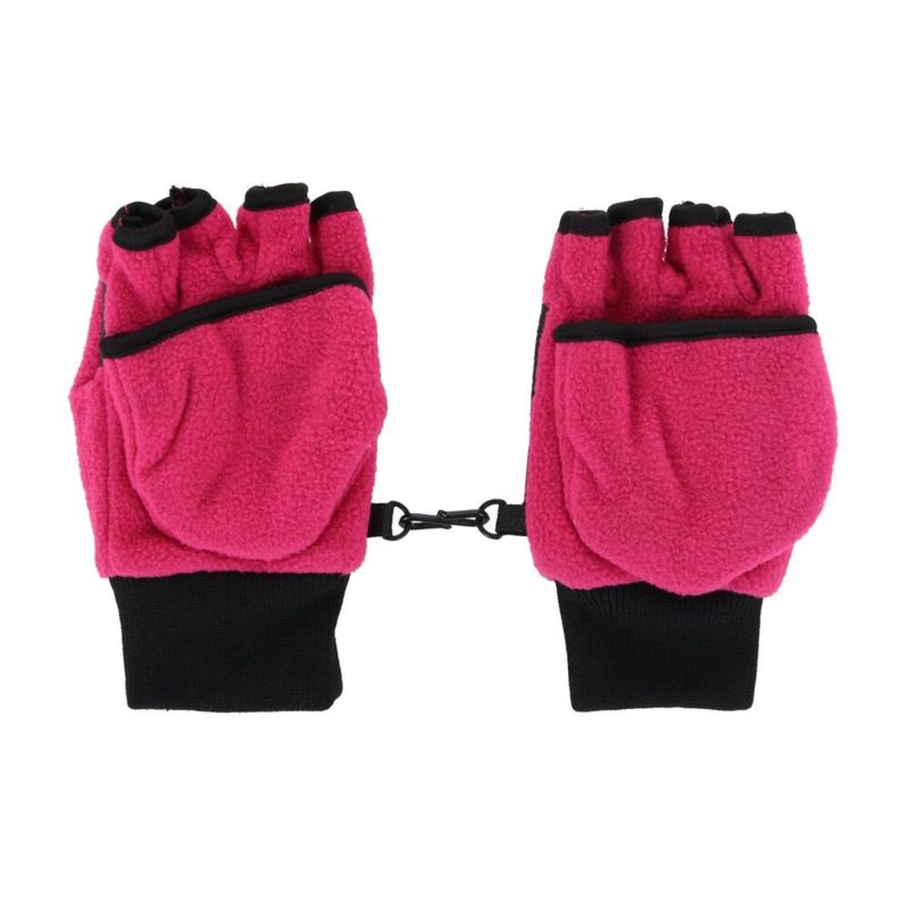 Iceberg Polar Wear Kid's 4-7 Fleece Convertible Fingerless Glove to Mitten